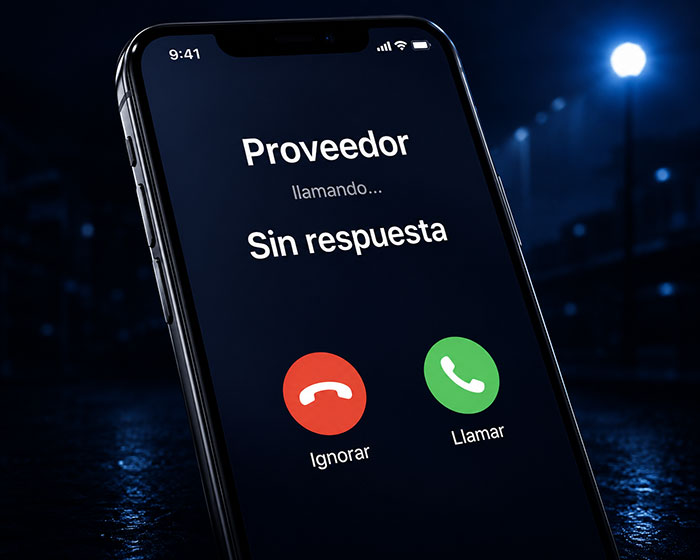 Proveedores que no responden